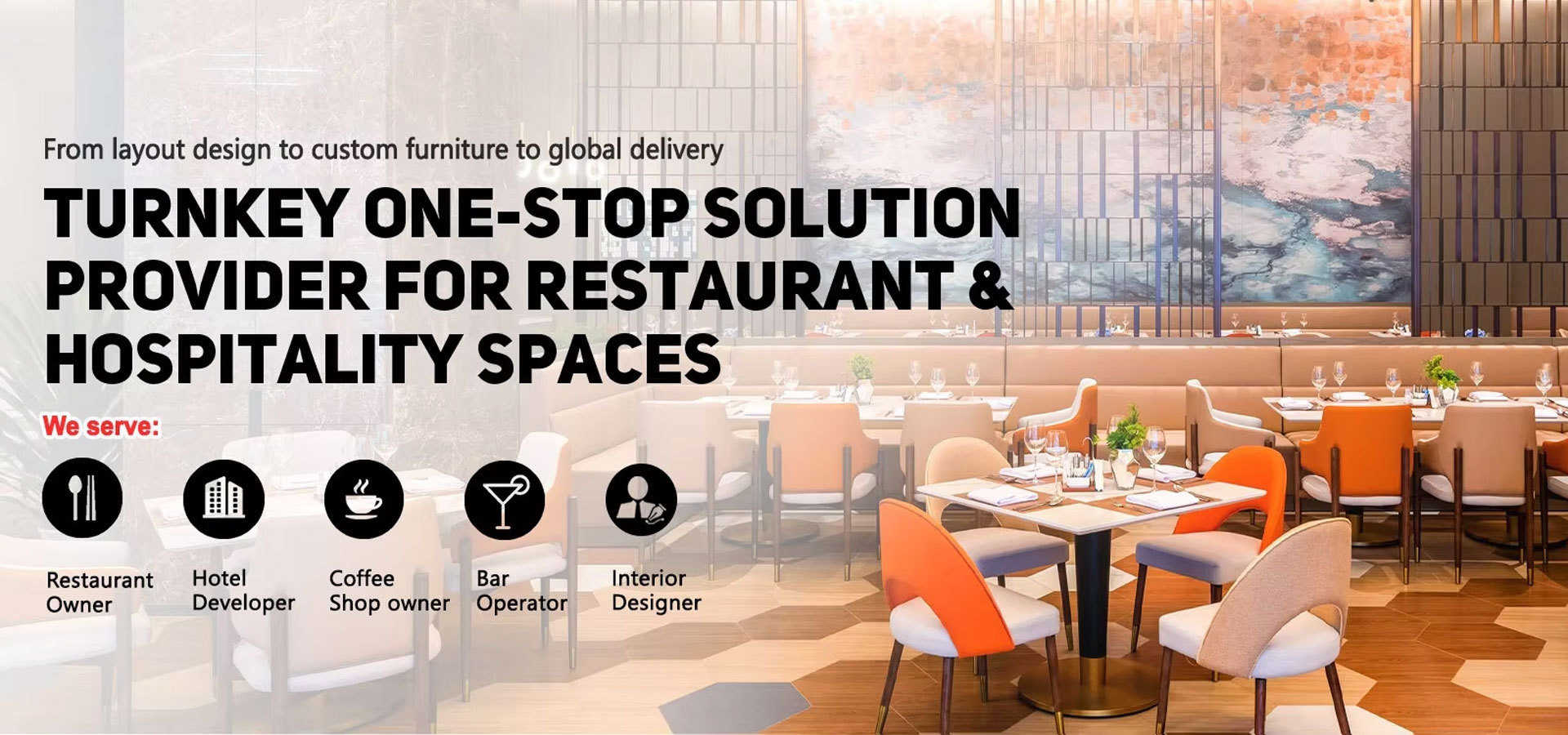 quality Restaurant Furniture Set factory