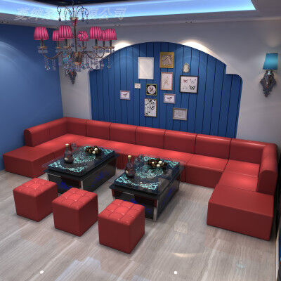 Good price Customized Bar or Club Lounge Sofa for Nightclub Sofa Engineering Solid Wood Disco Sofa Furniture online