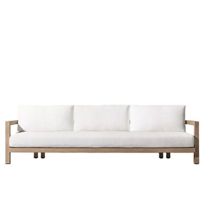 Giá tốt Modern Outdoor Leisure gỗ gỗ gỗ sofa khách sạn sân hiên vườn sofa mềm trực tuyến