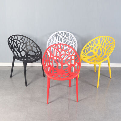 Good price Breathable Colorful Leisure Dining Plastic Chair PP  for Dining Room Furniture Settings online