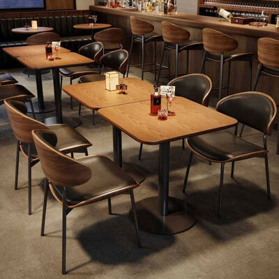 Goede prijs Amerikaanse restaurantmeubelen Eettafels en stoelen Luxe restaurantmeubelsets voor café's online