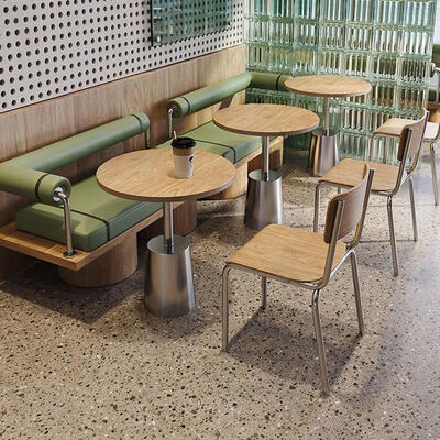 Goede prijs Groen modern metaal frame lederen kussens rugleuning voor commerciële eetgelegenheden Meubelen voor restaurants Coffeeshops Bars Cafés Hotels online