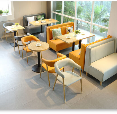 Good price Custom High Quality Cheap Price Restaurant Dining Booth Seating  Furniture Cafe Shop Table and Chairs Set online