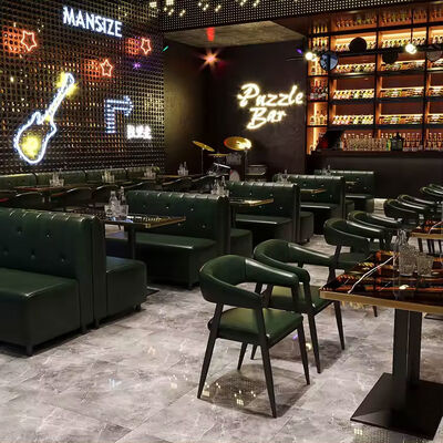 Goede prijs China Leverancier Restaurant stoelen Metalen Met Lederkussing Groothandelsprijs online