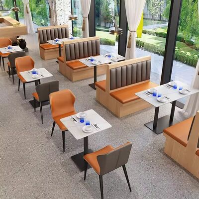 Buen precio Sofá de lujo moderno para cafetería, comedor, cantina, salón de shisha, restaurante de postres en venta en línea