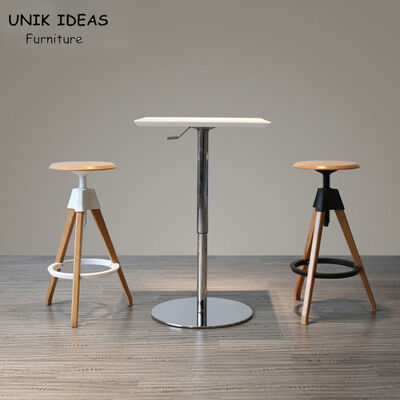 ราคาดี Metal High Bistro Bar Table 200cm 40cm 50cm Nordic Coffee Dining Table ออนไลน์