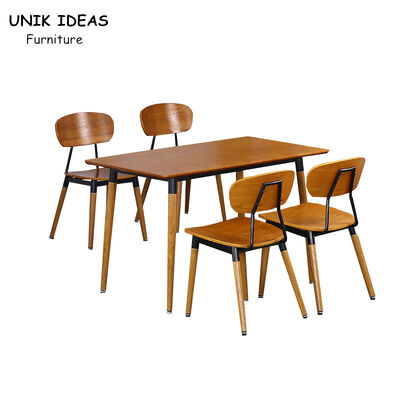 Goede prijs 79cm Bent Plywood Dining Chair Retro het Snelle Voedselrestaurant van de Koffiewinkel online