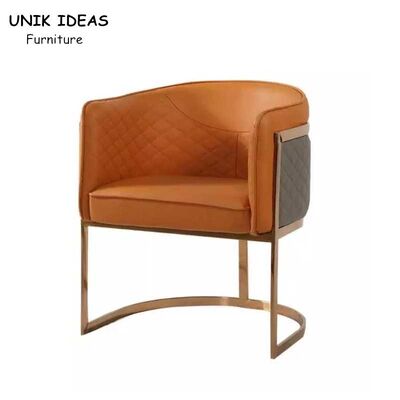 Prezzo buono Gamba di lusso postmoderna italiana di acciaio inossidabile della poltrona del salotto in linea