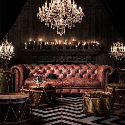 Bom preço Sala de estar comercial Sofa Antique Luxury Vip do clube de Seater da mobília 3 de Kd on-line