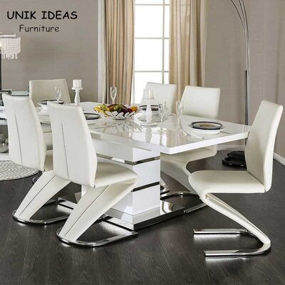 Good price MDF Extendable Dining Table Set 6 / 8 Seat For Modern Apartment online
