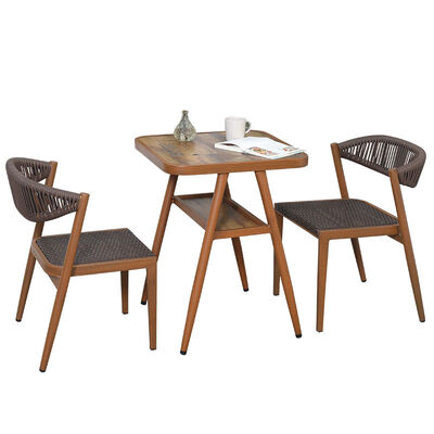 Guter Preis Innen- und Außenmöbel Lagerung Platz sparen Rattan Garten Tisch und Stühle Online