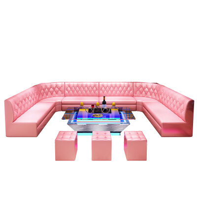 Harga bagus U Shape Bagian Hotel Lobby Sofa Lounge Sofa Klub Sofa on line