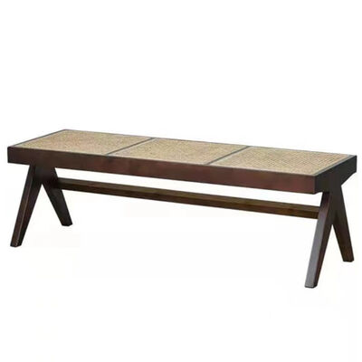 Giá tốt Thiết kế mới ghế gỗ rattan ghế bành ghế ăn giải trí ghế giường bàn chân ghế bành giày trực tuyến