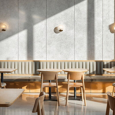 Guter Preis Neue Ankunft Handelsrestaurant Sofa Stoff Leder Holzstand für Kaffeehaus Online