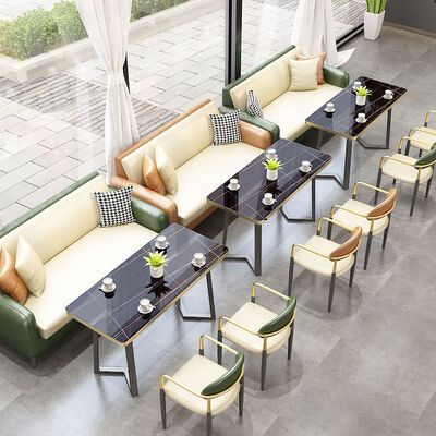 Prezzo buono Personalizza i banchi Cafè Ristorante Arredamento per sedute In PU Pelle Bar metallo Cornice Divano Sedile panchina in linea