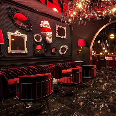 Harga bagus High-End Nightclub Booth Seating ️ Set Sofa Bulat Kulit untuk Furnitur KTV, Bar & Lounge on line