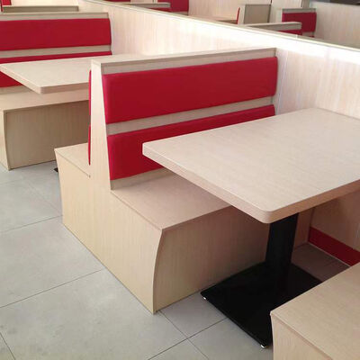 Buen precio Sofá de cabina para restaurante KTV de comida rápida en línea