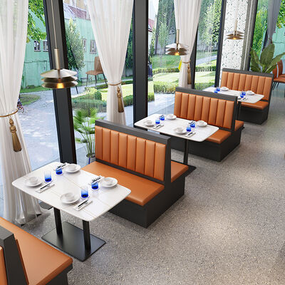 Good price New Trend Cafe Table Set Restaurant Chairs Metal Commercial Restaurant Booths With Tables online