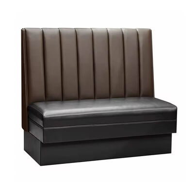 Harga bagus Sofa Booth Furnitur Restoran Hotel Sofa Dudukan PU 2 Seater on line