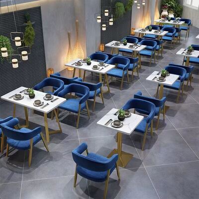 Harga bagus Pabrik Jual Langsung Restoran Perabot Toko Kopi Kantin Sofa Booth Cahaya Mewah Velvet Selangor Sofa untuk Dijual on line