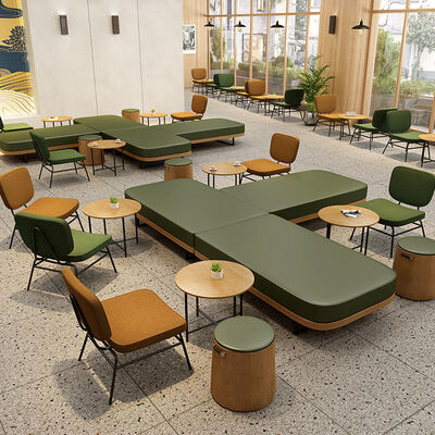 Good price Modern Luxury Commercial Used Sofa Furniture Manufacturer Restaurant Coffee Booth Sofa Table and Chairs Stool for Sale online