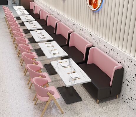 Giá tốt Ghế sofa băng dài cho nhà hàng, quán cà phê, canteen, sofa băng dài bằng vải nhung phong cách tân cổ điển sang trọng, giá tốt bán sỉ trực tuyến