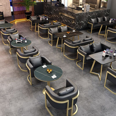 İyi fiyat Yüksek Kaliteli Modern Lüks Kadife Tırnak Salonu Otel Restoran Kanepe Stand ve Masa Mobilyaları çevrimiçi