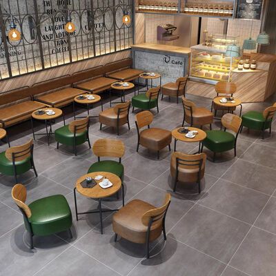 Bon prix Nouveau arrivée Meubles de restaurant commercial moderne Table à manger et chaises pour café fast food en ligne