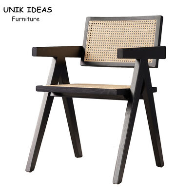 Good price Nordic Classic Solid Wooden Chair Home Interior Dining Room  Restaurant Rattan Dining Chairs online
