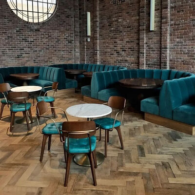 Guter Preis Amerikanische Massivholz Esszimmer Möbel Kaffeehaus Möbel Restaurant Tisch und Stuhl Café Tisch und Stuhl Online