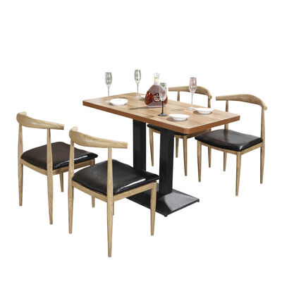 Good price Wholesale Metal New Design Fast Food Restaurant Dining Tables and Chairs online