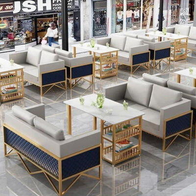 Prezzo buono Vendita Calda Divano in Pelle per Caffetteria, Arredamento Ristorante a Cassetta, Prezzo all'ingrosso in linea