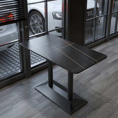 Goede prijs Groothandel Restaurantmeubilair Diner Dubbele Salontafel Burgerzaak Stoelenset en Restauranttafelmeubilair online