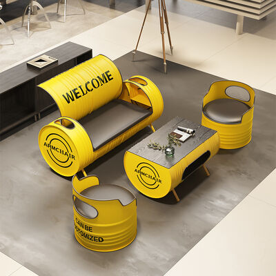 Goede prijs Kantoorsofa Koffietafel Combinatie Industriële stijl Schoonmaakbar Kaartbank Sofa te koop online