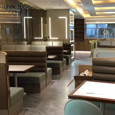 Prezzo buono Divani Moderni per Caffetterie, Sedute a Booth per Ristoranti, Set di Arredamento per Ristoranti in linea