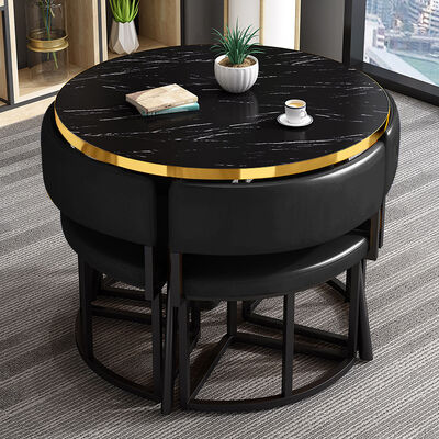 Good price New Arrival Modern Round Dining Table Set Space-Saving South American Style  Chair for Home Bedroom Living Room or Restaurant online