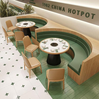 Good price Wholesale Custom Restaurant Booth Set with Modern Design and Durable Construction for Commercial Use online