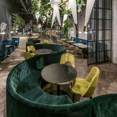 Good price Customizable Restaurant Sofa Bench with High-Density Foam and Modern Design for Commercial Use online