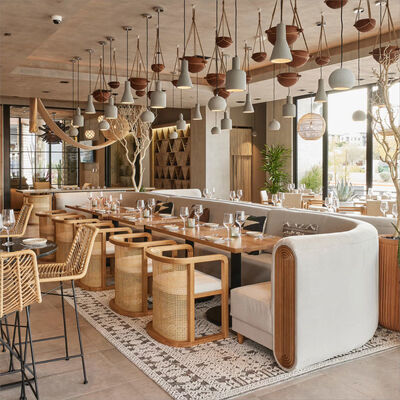 Good price Customizable Eco-Friendly Durable Restaurant Furniture Set for Commercial Dining online