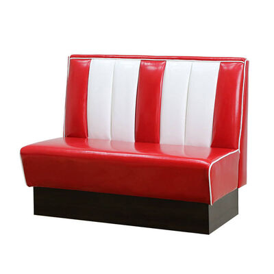 Good price American 50's Retro Diner Booth with Multicolor Vintage Design and Fully Customizable Restaurant Booth Seating online