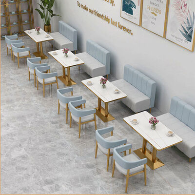 Good price Customizable Durable Modern Design Cafe Furniture and Restaurant Booth Sofa Set online