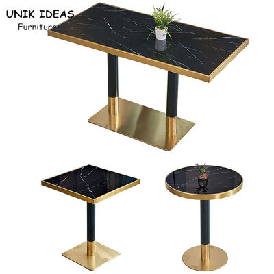 Goede prijs 180cm 160cm 150cm 140cm Geplaatste Rechthoek Marmeren Eettafel en Stoelen online