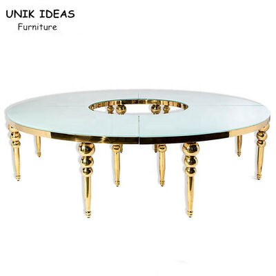 Good price Monaco Marriage Hall Dining Table Chairs S Shape Decoration Creative 75CM online