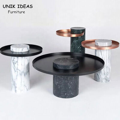 Хорошая цена Мраморная верхняя круглая разбивочная таблица для спальни итальянских Ss столовой 400x420mm онлайн