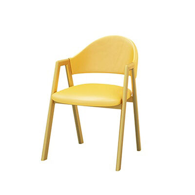 Bon prix Accoudoir en bois dinant favorable à l'environnement supportable de la chaise 48x45x72cm en ligne